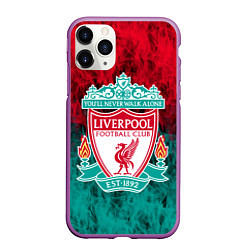 Чехол iPhone 11 Pro матовый LIVERPOOL