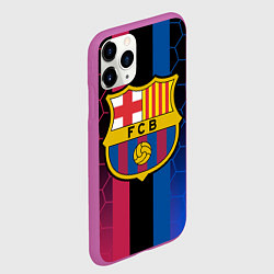 Чехол iPhone 11 Pro матовый BARSELONA, цвет: 3D-фиолетовый — фото 2