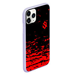 Чехол iPhone 11 Pro матовый Sabaton, цвет: 3D-светло-сиреневый — фото 2