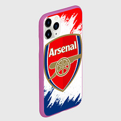 Чехол iPhone 11 Pro матовый ARSENAL, цвет: 3D-фиолетовый — фото 2