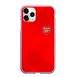 Чехол iPhone 11 Pro матовый ARSENAL, цвет: 3D-светло-сиреневый