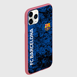 Чехол iPhone 11 Pro матовый BARSELONA, цвет: 3D-малиновый — фото 2