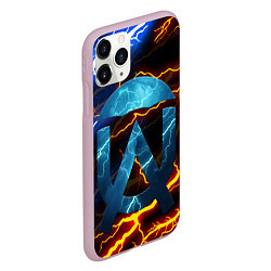 Чехол iPhone 11 Pro матовый The umbrella academy Z, цвет: 3D-розовый — фото 2