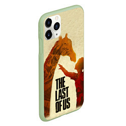 Чехол iPhone 11 Pro матовый The Last of Us 2, цвет: 3D-салатовый — фото 2