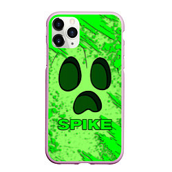 Чехол iPhone 11 Pro матовый BRAWL STARS SPIKE, цвет: 3D-розовый