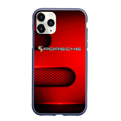 Чехол iPhone 11 Pro матовый PORSCHE