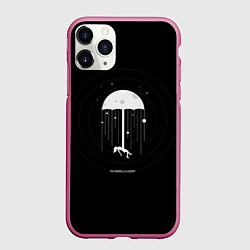 Чехол iPhone 11 Pro матовый The umbrella academy, цвет: 3D-малиновый