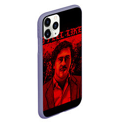 Чехол iPhone 11 Pro матовый I feel Like Escobar, цвет: 3D-серый — фото 2
