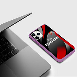 Чехол iPhone 11 Pro матовый ARSENAL UNIFORM, цвет: 3D-фиолетовый — фото 2