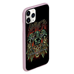 Чехол iPhone 11 Pro матовый Slayer, цвет: 3D-розовый — фото 2