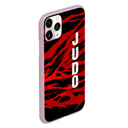 Чехол iPhone 11 Pro матовый Judo, цвет: 3D-розовый — фото 2