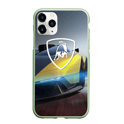 Чехол iPhone 11 Pro матовый Lamborghini - Italy
