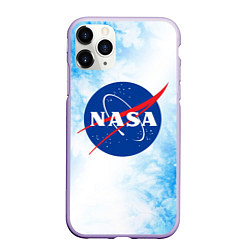 Чехол iPhone 11 Pro матовый NASA НАСА