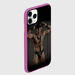 Чехол iPhone 11 Pro матовый Dungen Master color, цвет: 3D-фиолетовый — фото 2