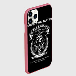 Чехол iPhone 11 Pro матовый The End World Tour, цвет: 3D-малиновый — фото 2