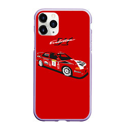 Чехол iPhone 11 Pro матовый Mitsubishi Lancer Evolution VI