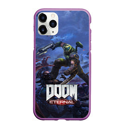 Чехол iPhone 11 Pro матовый Doom Eternal The Ancient Gods