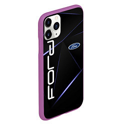 Чехол iPhone 11 Pro матовый FORD, цвет: 3D-фиолетовый — фото 2