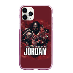 Чехол iPhone 11 Pro матовый MICHAEL JORDAN