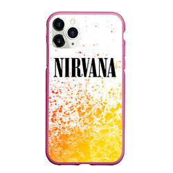 Чехол iPhone 11 Pro матовый NIRVANA НИРВАНА