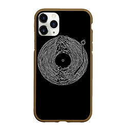 Чехол iPhone 11 Pro матовый JOY DIVISION, цвет: 3D-коричневый