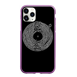 Чехол iPhone 11 Pro матовый JOY DIVISION, цвет: 3D-фиолетовый
