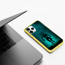 Чехол iPhone 11 Pro матовый Бык Миноса, цвет: 3D-желтый — фото 2