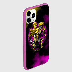 Чехол iPhone 11 Pro матовый JoJo Bizarre Adventure, цвет: 3D-фиолетовый — фото 2