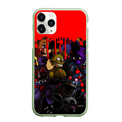 Чехол iPhone 11 Pro матовый Five Nights At Freddys