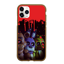 Чехол iPhone 11 Pro матовый Five Nights At Freddys