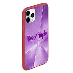 Чехол iPhone 11 Pro матовый Deep Purple, цвет: 3D-красный — фото 2
