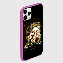 Чехол iPhone 11 Pro матовый JoJo Bizarre Adventure, цвет: 3D-фиолетовый — фото 2