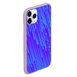 Чехол iPhone 11 Pro матовый Падение Звезд, цвет: 3D-розовый — фото 2