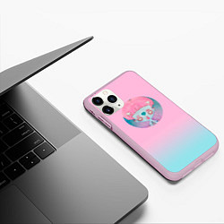 Чехол iPhone 11 Pro матовый Фея, цвет: 3D-розовый — фото 2
