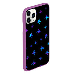 Чехол iPhone 11 Pro матовый ЪУЪ СЪУКА, цвет: 3D-фиолетовый — фото 2