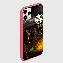 Чехол iPhone 11 Pro матовый Stalker 2, цвет: 3D-малиновый — фото 2