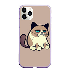 Чехол iPhone 11 Pro матовый Великий Grumpy Cat