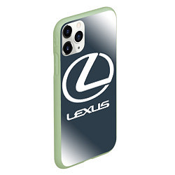 Чехол iPhone 11 Pro матовый LEXUS ЛЕКСУС, цвет: 3D-салатовый — фото 2