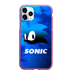 Чехол iPhone 11 Pro матовый СОНИК SONIC