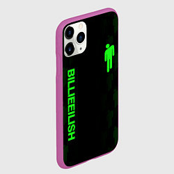 Чехол iPhone 11 Pro матовый BILLIE EILISH, цвет: 3D-фиолетовый — фото 2