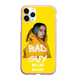 Чехол iPhone 11 Pro матовый Billie Eilish Билли Айлиш, цвет: 3D-розовый