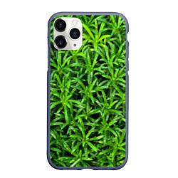 Чехол iPhone 11 Pro матовый Растения, цвет: 3D-серый