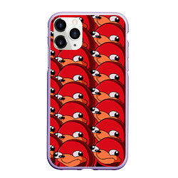 Чехол iPhone 11 Pro матовый Knuckles