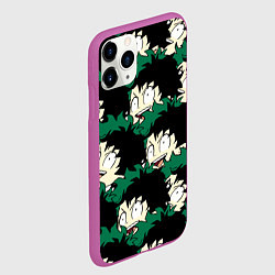 Чехол iPhone 11 Pro матовый МИДОРИА, цвет: 3D-фиолетовый — фото 2