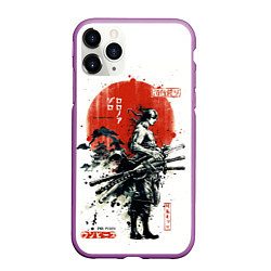 Чехол iPhone 11 Pro матовый ONE PIECE ZOHO SAMURAI