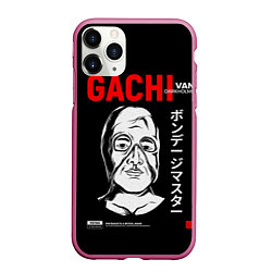 Чехол iPhone 11 Pro матовый Gachimuchi Van Darkholm, цвет: 3D-малиновый