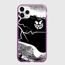 Чехол iPhone 11 Pro матовый Pyrokinesis, цвет: 3D-фиолетовый
