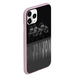 Чехол iPhone 11 Pro матовый Jony, цвет: 3D-розовый — фото 2
