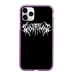 Чехол iPhone 11 Pro матовый GHOSTEMANE НА СПИНЕ