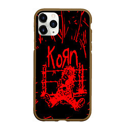 Чехол iPhone 11 Pro матовый Korn
